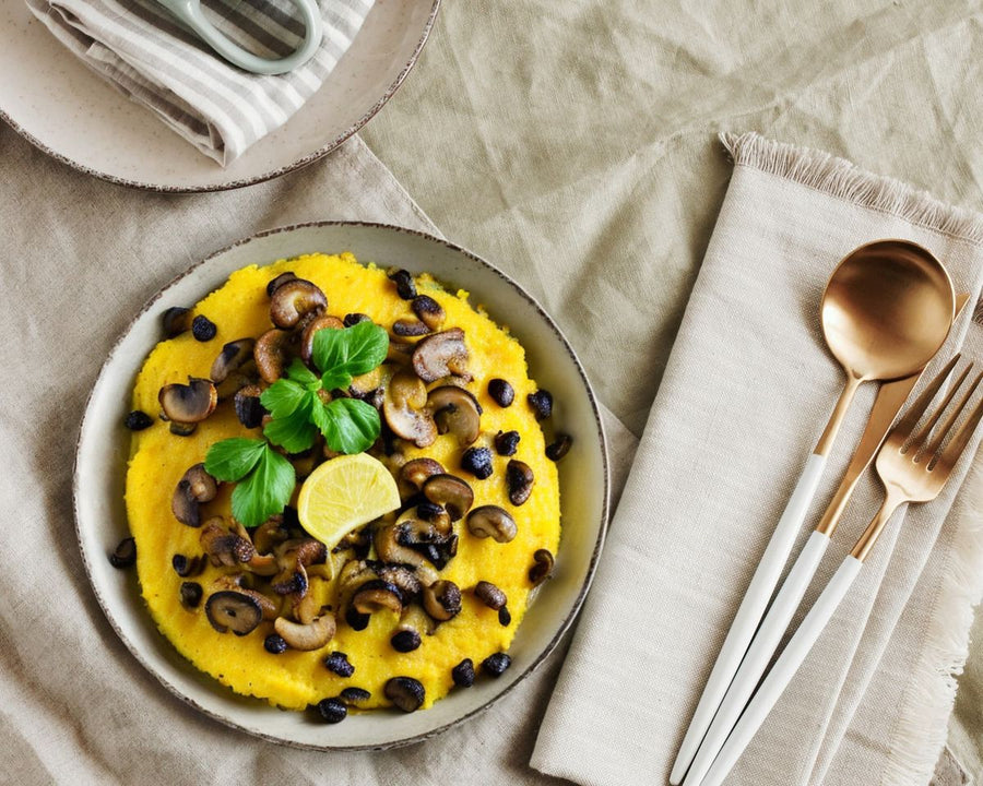 Polenta con funghi