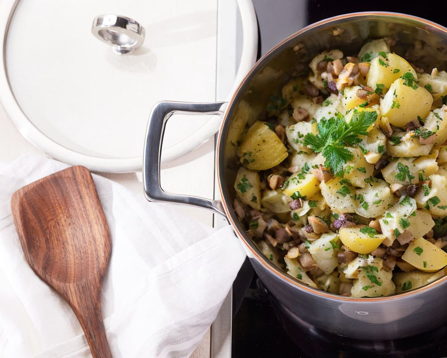 Insalata di patate vegana