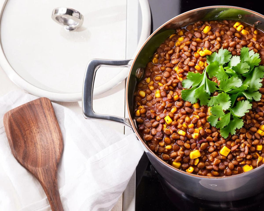 Chili sin carne aux lentilles