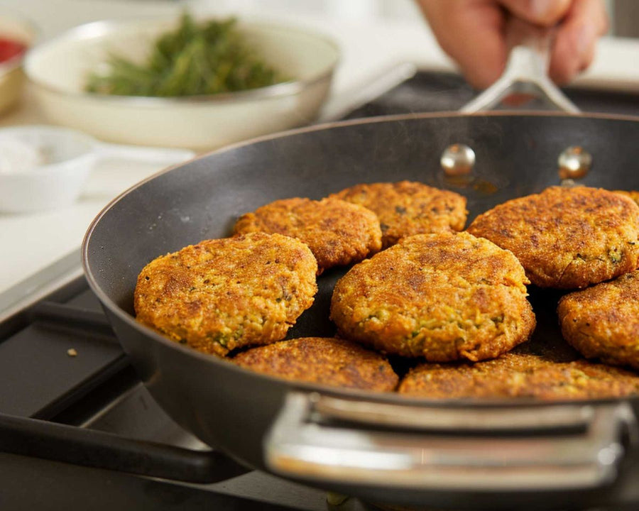 Polpette di lenticchie rosse