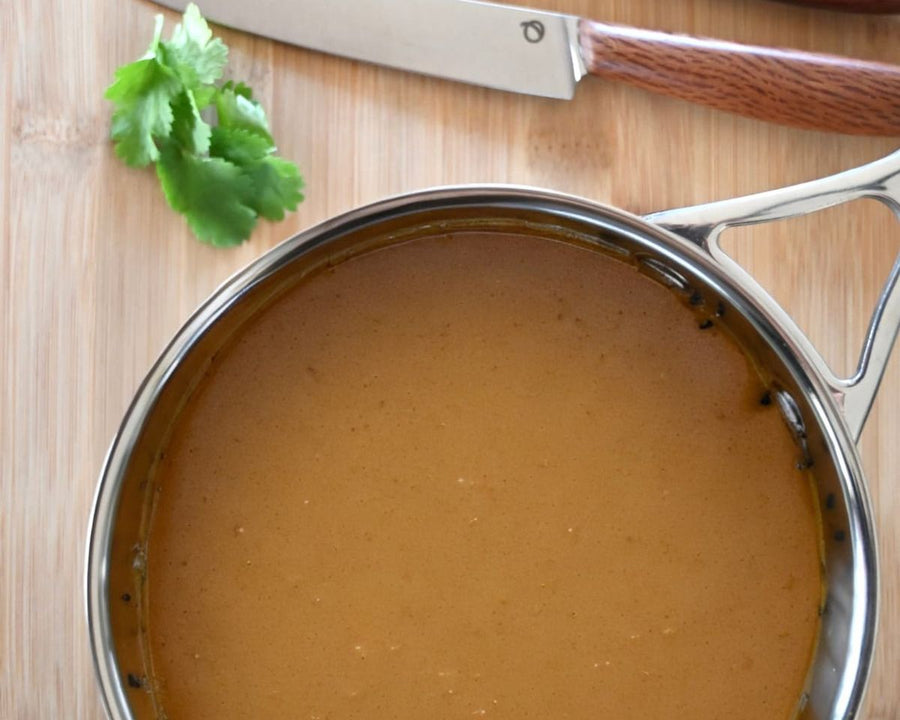 Sauce de rôti végane