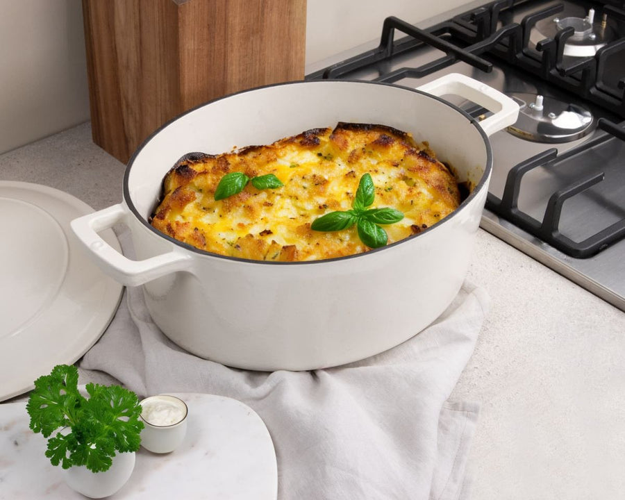 Gratin di patate vegano