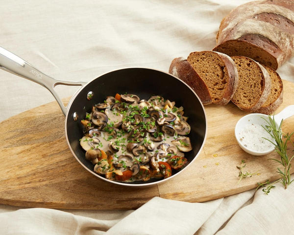 Vegane Pilzrahmsoße