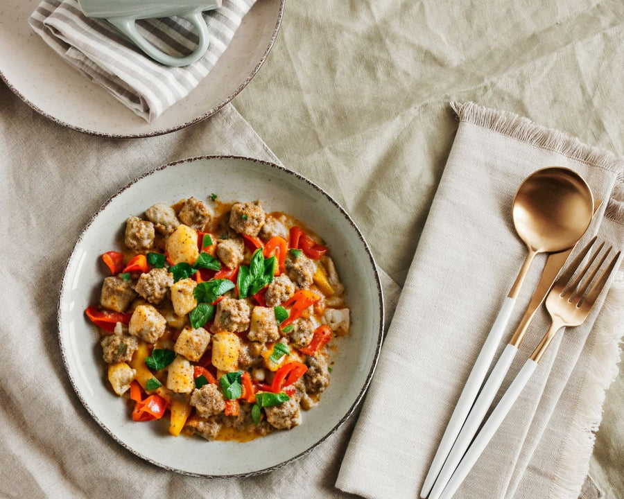 Padellata di gnocchi