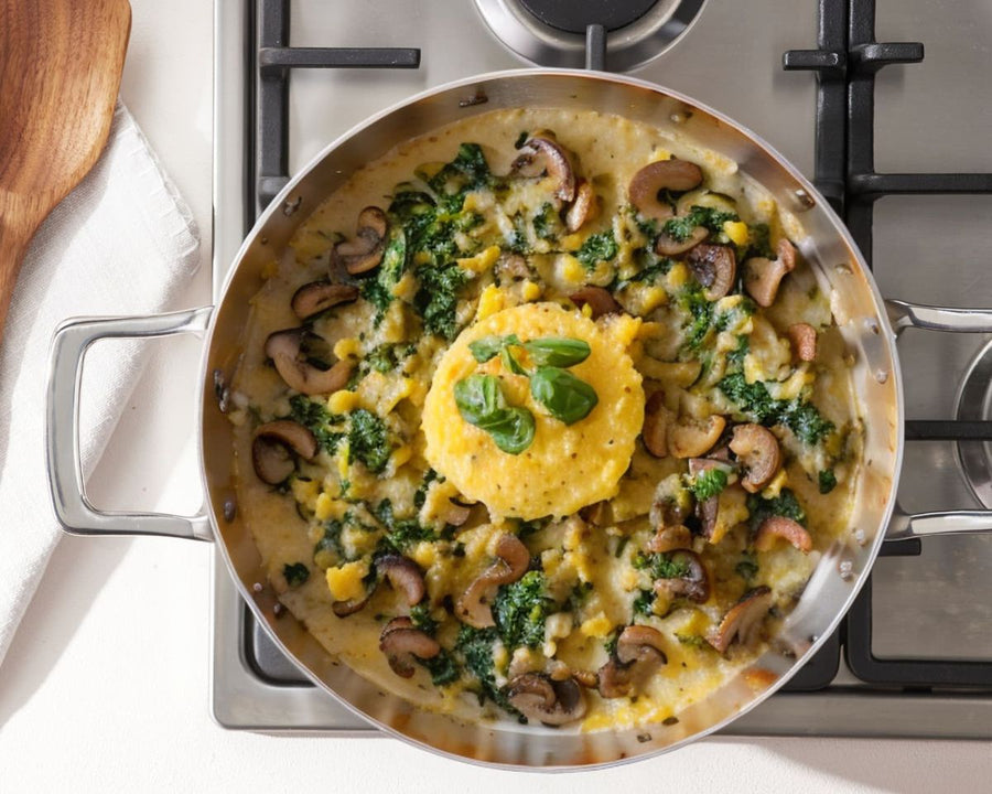 Polenta con funghi