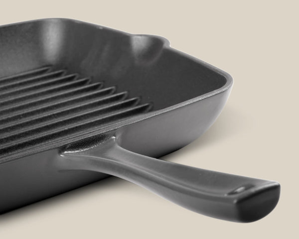 Gusseiserne Grillpfanne
