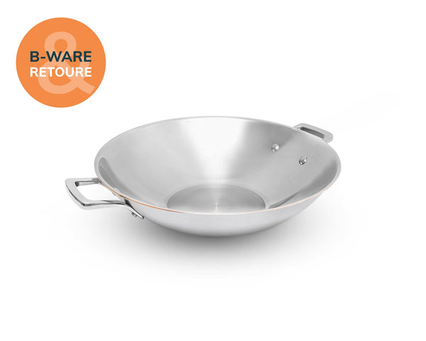 Il wok con nucleo in rame (B)