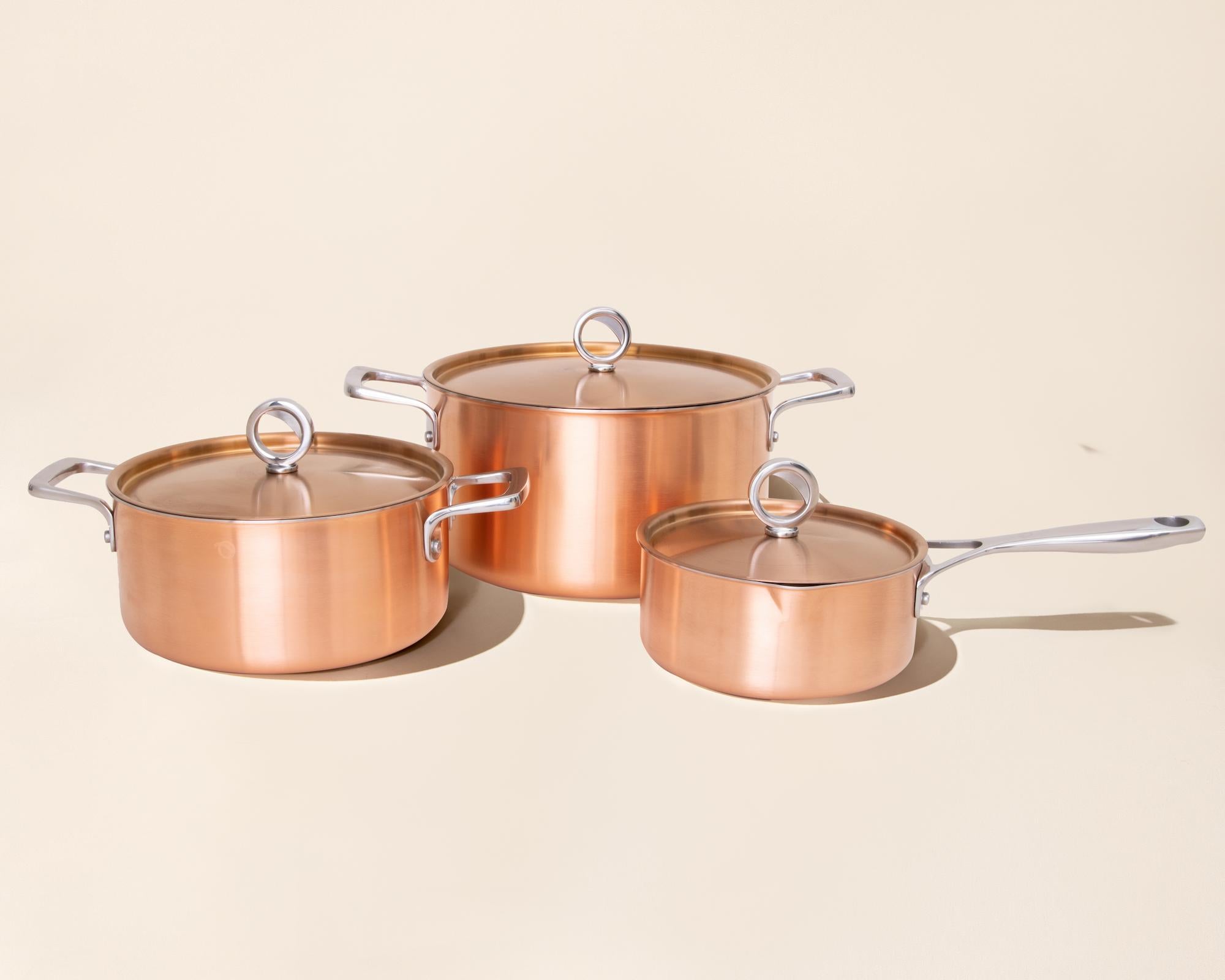 Kupfer Topfsets I Pure Edition